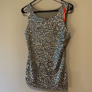 Kayamiya Sequin Top